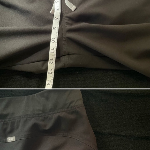 FIGS TECHNICAL Kade Cargo Scrub Black Pants XXL - Picture 5 of 6